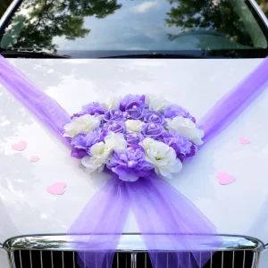 Ruban à Bouquet pour Voiture Mariage