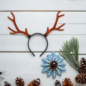 Serre-Tête Cerf Noël