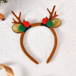 Serre-Tête Noël Marron Design